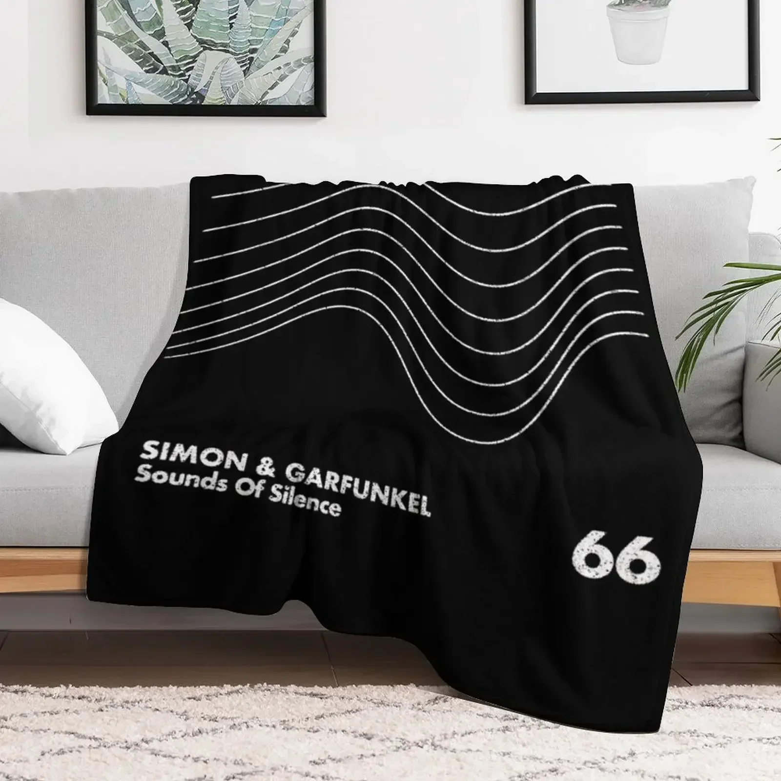 Simon &amp Garfunkel _ Звуки тишины Пледы Кровать Модные плюшевые одеяла