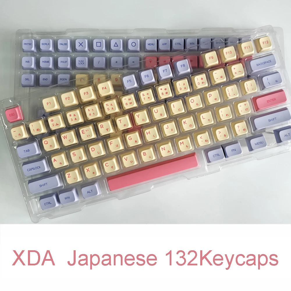 XDA колпачки для клавиш Cherry Mx Gateron Kailh Box TTC механические английские корейские