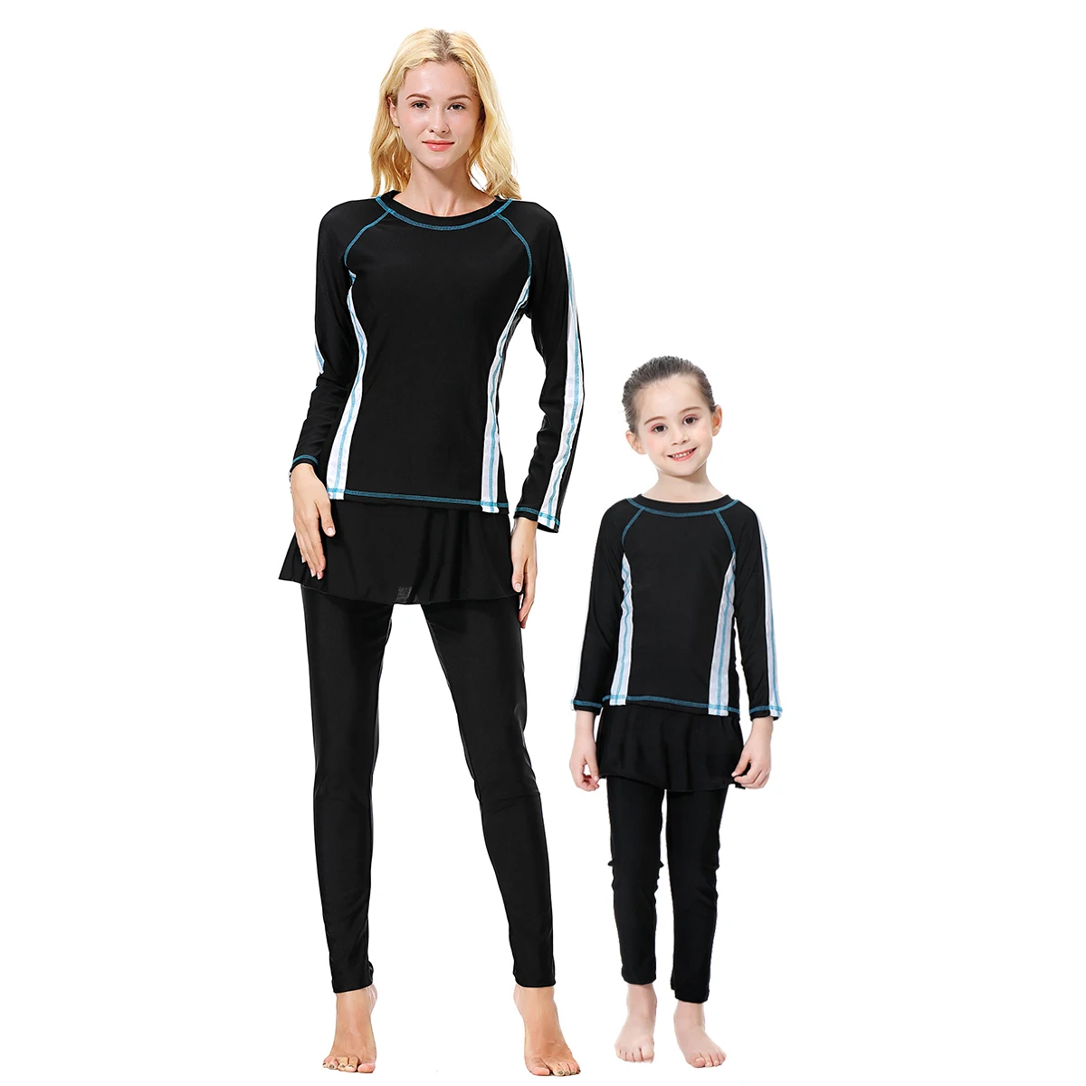 3 шт. мусульманские купальники Burkini скромный купальный костюм Мусульманский