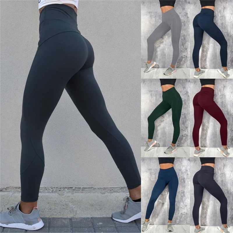 

Women High Waist Seamless Legging Gym Sport Pants Femme Push Up Fitness Elastic Sexy Workout Women Sport Yoga Leggings