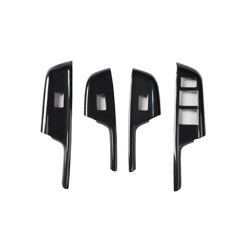 

For Honda City 2015 2016 2017 2018 2019 ABS Carbon Fiber Style Accessories Car Interior Decoration Trim Cover Scratch Stickers