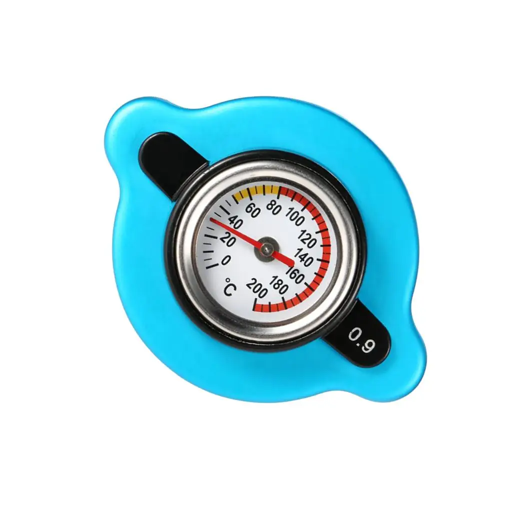 

Automobile Thermostatic Radiator Cap Cover With Water Temp Temperature Gauge