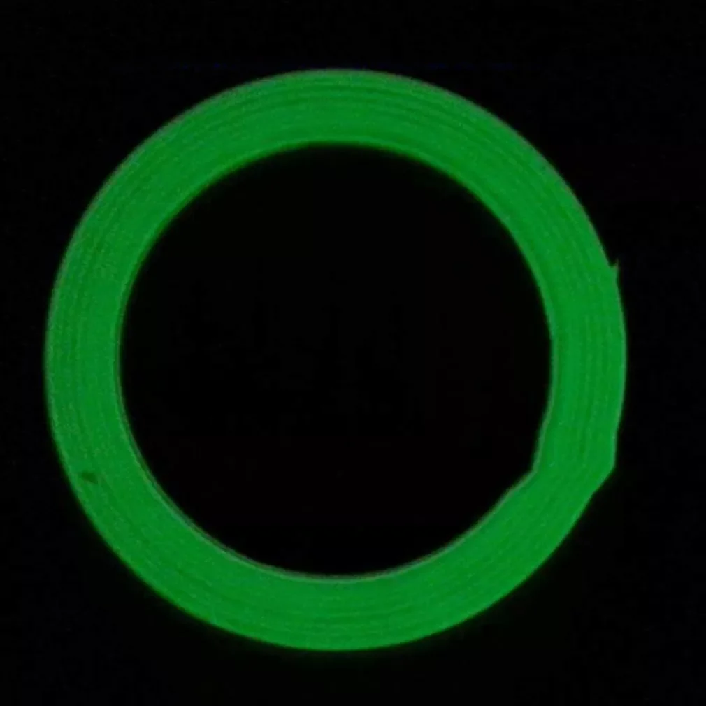 

2018 NEW PVC Reflective Glow Tape Multi-Color Self-adhesive Sticker Removable Fluorescent Glowing Dark Striking Warning Tapes