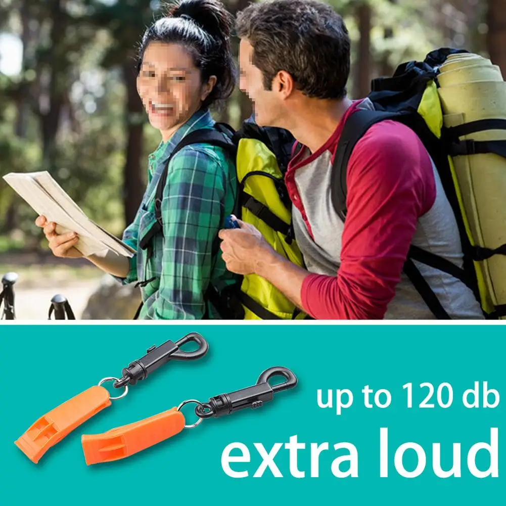 

Outdoor Training Whistle Emergency Loud Whistle With Lanyard For Hiking Camping Boating Mountaineering