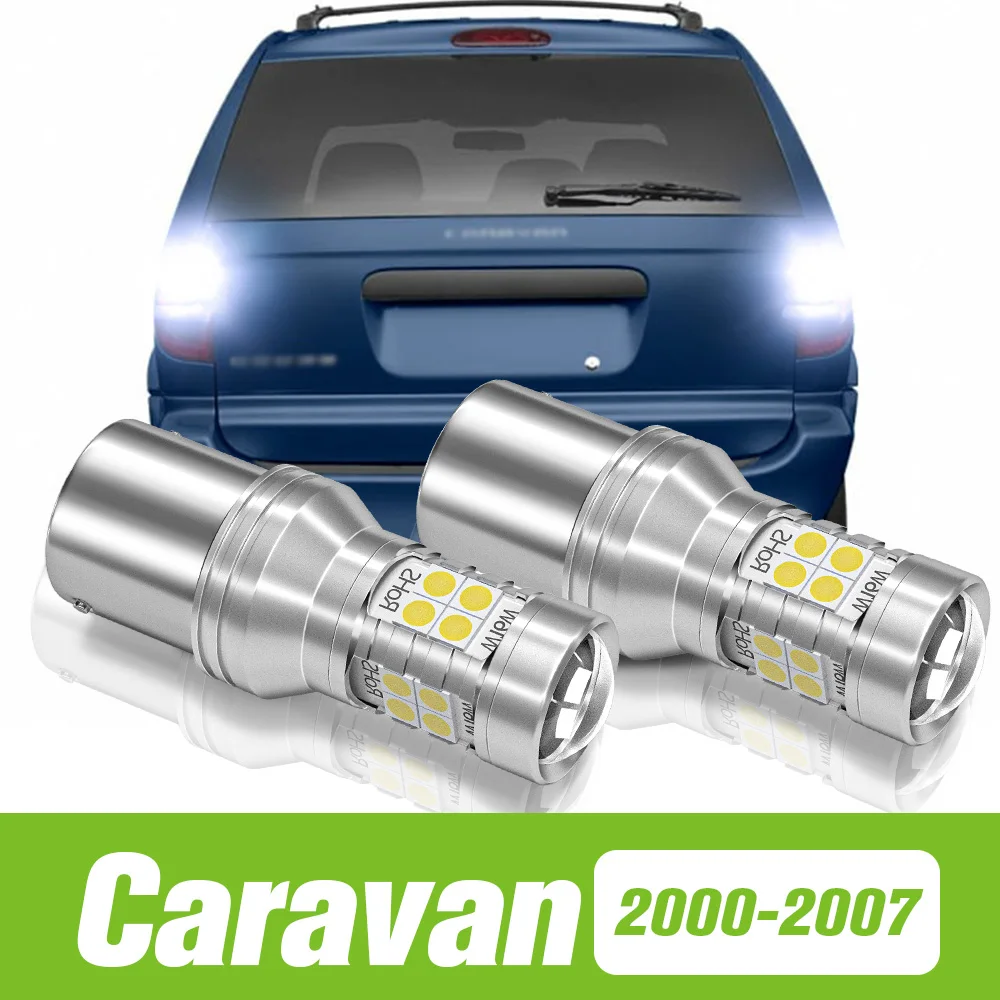 

2pcs For Dodge Caravan 2000-2007 LED Reverse Light Backup Lamp 2001 2002 2003 2004 2005 2006 Accessories