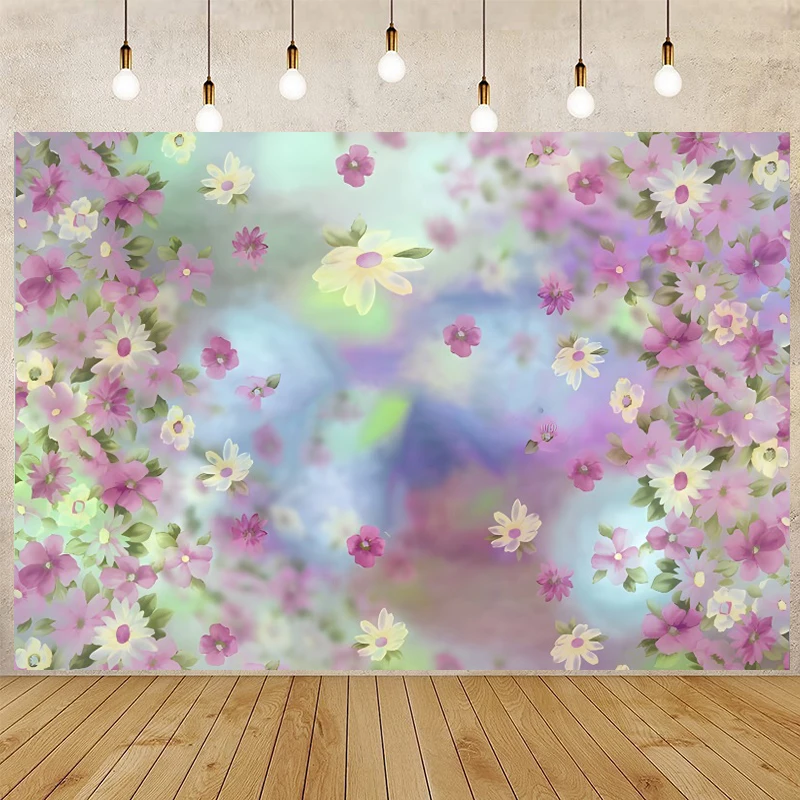 

Светильник лый цветочный настенный абстрактный фотографический фон для новорожденных детей портретный фон фотостудия