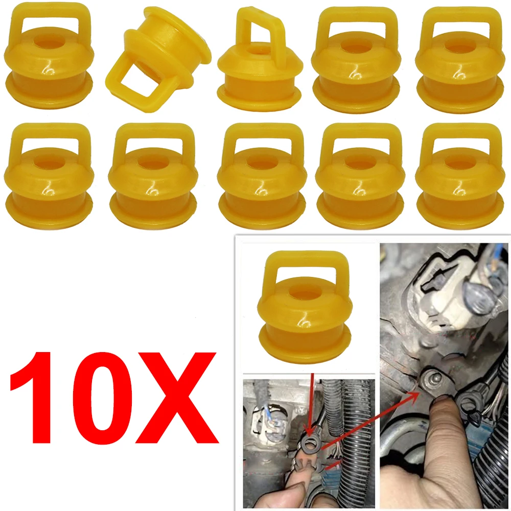 10X втулка троса переключения для Chevrolet Cruze Orlando Cadillac Escalade Opel Insignia, сцепление, резиновые ленты, втулка, клипса, втулка
