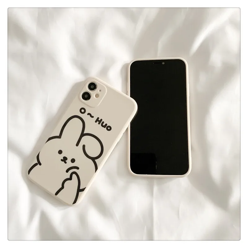 

NOHON Line animal Case For SAMSUNG A01 A02S A03S A7 A10S A11 A12 A20S A21S A22 A30 A31 A32 A42 A50 A51 A52 A70 A71 A72 casing