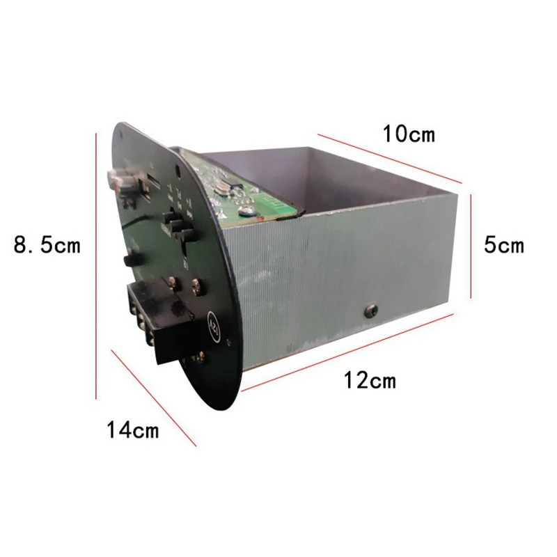 Плата усилителя 12 В Цифровой Bluetooth сабвуфер USB FM-радио TF-плеер мощный караоке