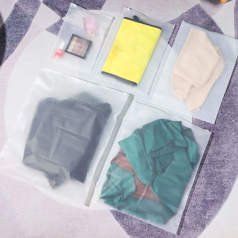 

Матовые прозрачные пластиковые сумки для хранения в путешествиях