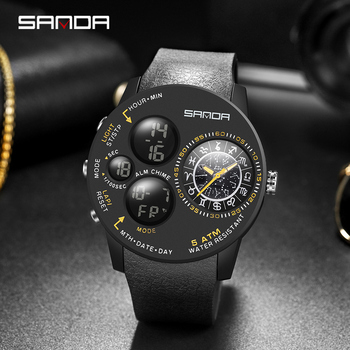 Luxury Sports Watch For Men Outdoor Military Wristwatch Casual Quartz Clock Unique Design Fashion Mens Watches Relogio Masculino-37328