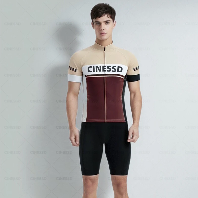 Новинка 2024 улучшенная одежда для велоспорта мужские испанские вело-Джерси с