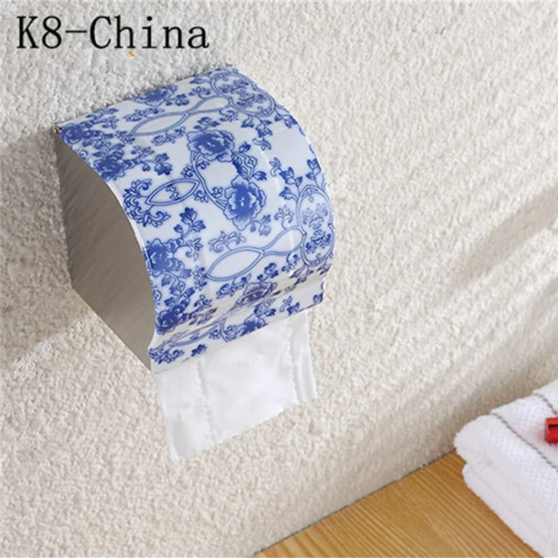 stainless steel toilet paper tray roll traceless tissue paper holder storage box wall mounted bathroom wc shelf accessories free global shipping