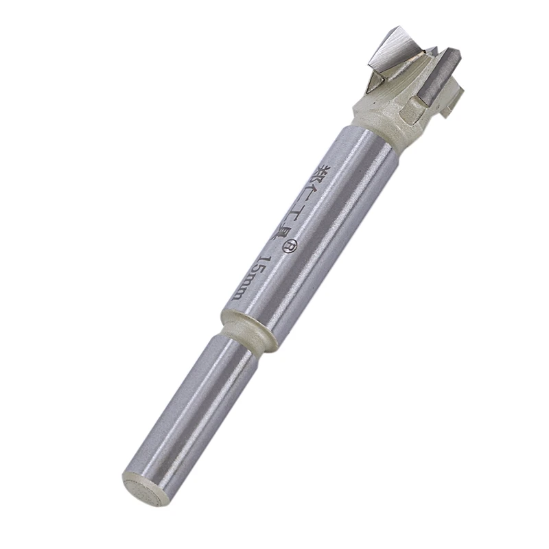 Promotion! 1Pcs 15Mm Forstner Tip Woodworking Tool Hole Saw Cutter Hinge Boring Bit Round Handle Carbide |
