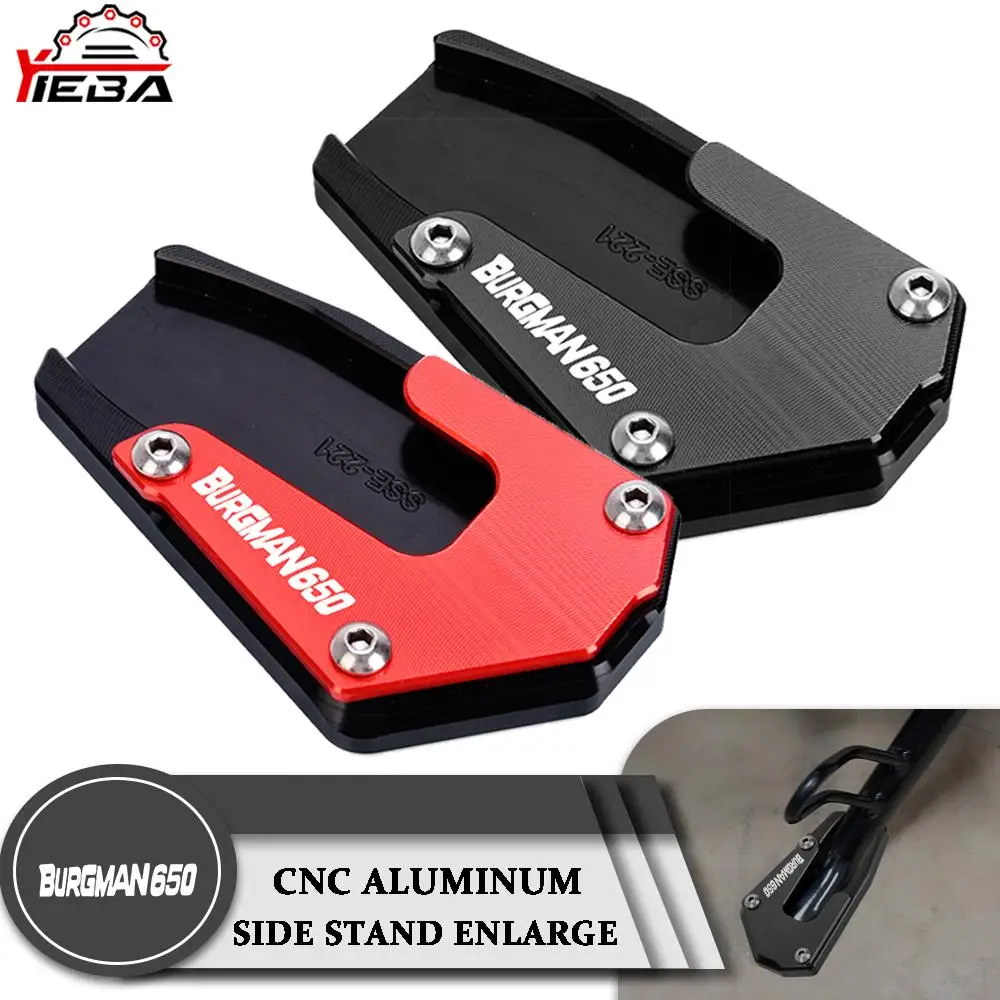

Motorcycle Kickstand Enlarger Pad Plate Side Stand For SUZUKI BURGMAN650 AN650 BURGMAN 650 2013-2020 2014 2015 2016 2017 2018