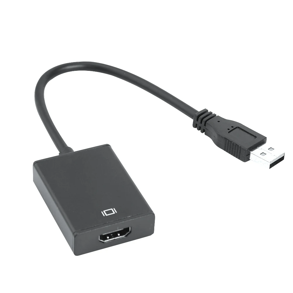 Внешний видеоадаптер с USB 3 0 на HDMI-совместимый 1080P мини полный адаптер конвертер |