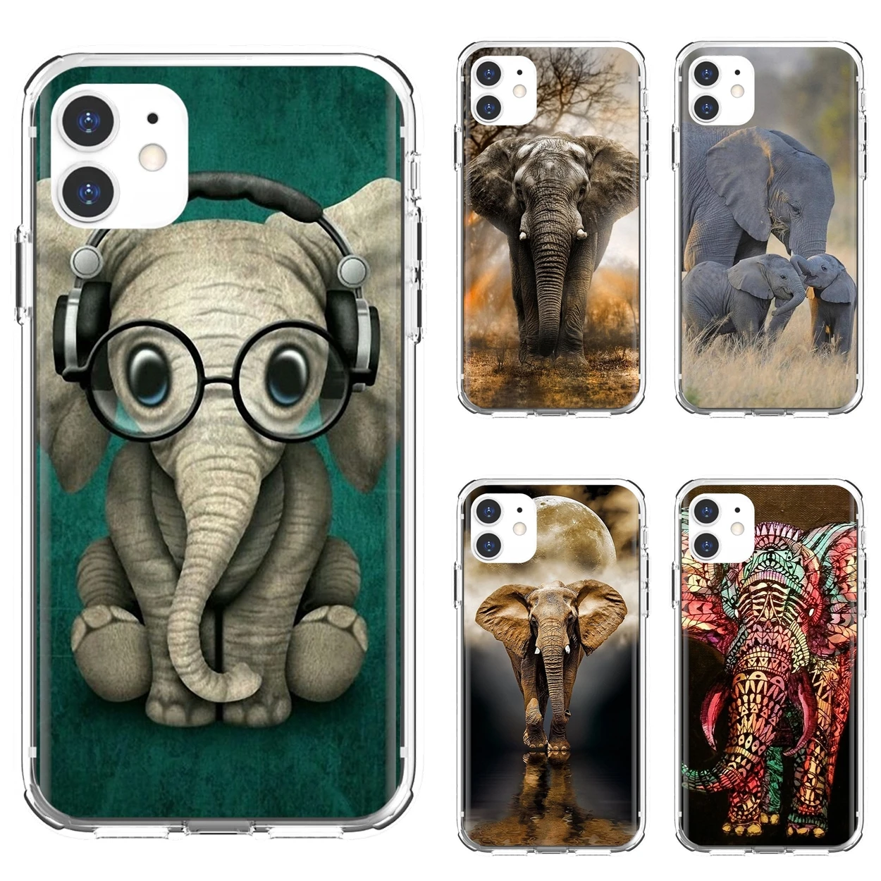 Для Samsung Galaxy Note 3 4 5 8 9 S3 S4 S5 Mini S6 S7 Edge S8 S9 S10 Plus Totem-Elephant-Aztec дешевый силиконовый чехол