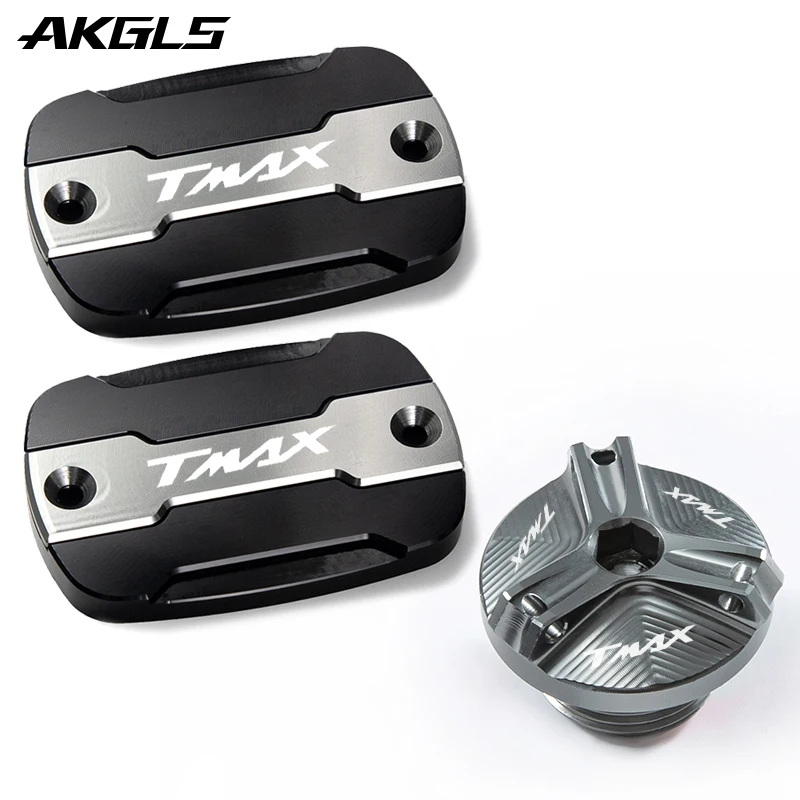 

Для Yamaha T-Max 500 TMAX 500 TMAX 530 SX DX 560 TECH Max TMAX Аксессуары для мотоциклов, крышка переднего тормозного жидкости, тормозного масляного бака