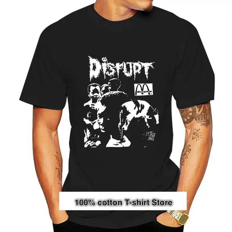 

Camiseta Dirsupt v7 negra powerнасилия grindcore punk, все высокие части