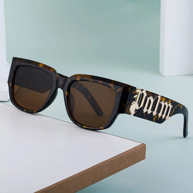 European and American Fashion Cat Eye Sunglasses, Female Trend 2023, New Personalized Wide Leg Sunglasses, Men's Glasses