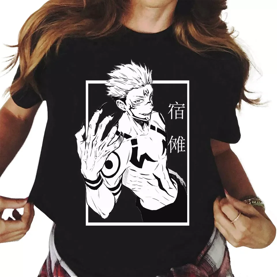 

NEW IN Kaisen Yuji Itadori Printed Unisex Short Sleeve t shirt Anime Men's Casual tshirt for male comfortable men top tees