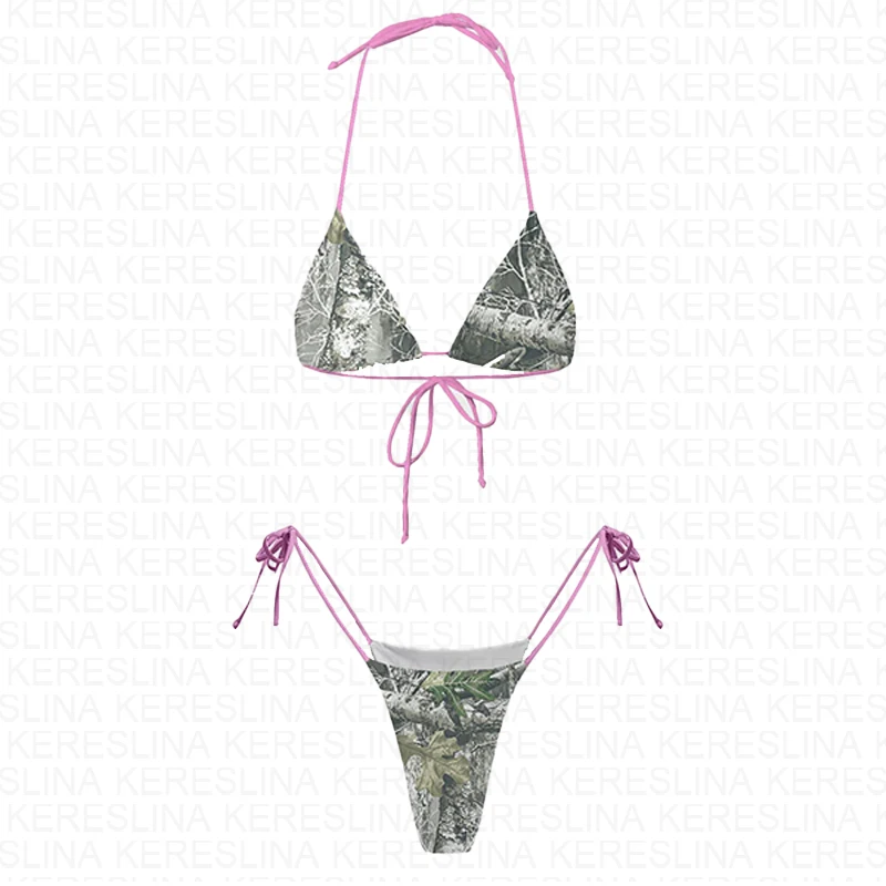 Бикини NameIsNotDefined камуфляж полиэстер