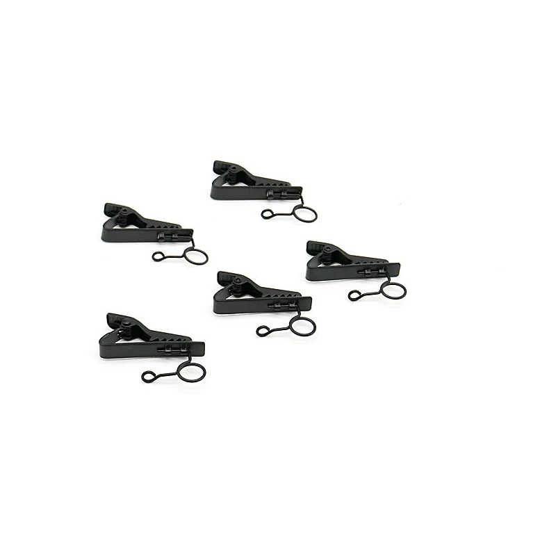 

5x Replacement Tie Lavalier Microphone Clip for Sennheiser ME2 Sony V1/D11 Audio-Technica Shure 6mm - 7mm 1/4"