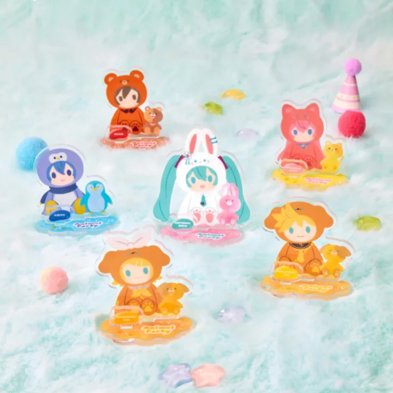 Плюшевая кукла Hatsune Miku Ichiban Kuji Unicorn Animal Party, коллекционная аниме-игрушка, мягкая набивная игрушка, подарок для взрослых фанатов (art.: 3920da33af15c) - 3920da33af15c