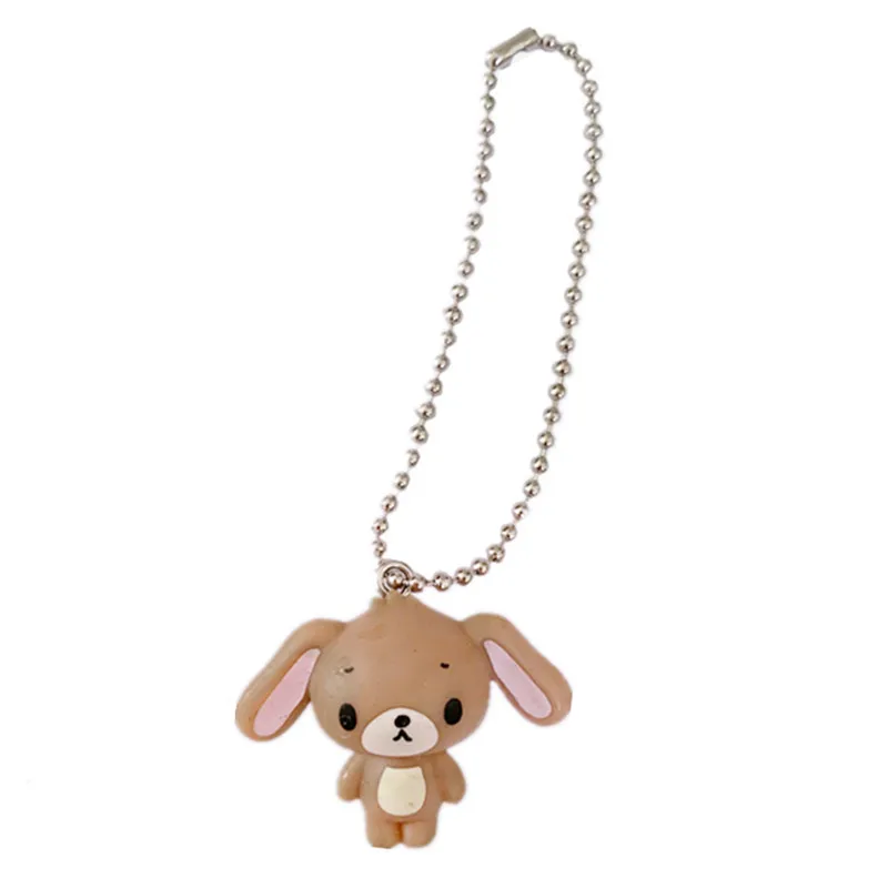 Cute Kawaii Sugarbunnies Keychain Mascot Key Chain Anime Bunnny Keyring Small Gifts Girls Toys
