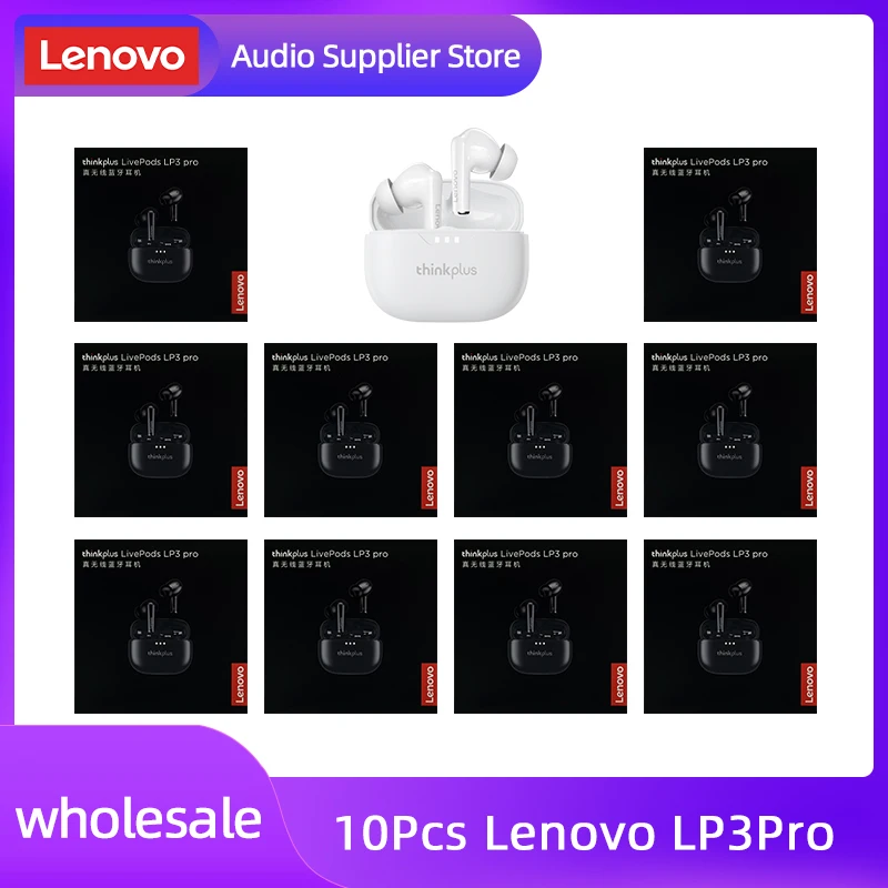 

TWS-наушники Lenovo LP3 Pro с микрофоном, 5 шт., 10 шт.