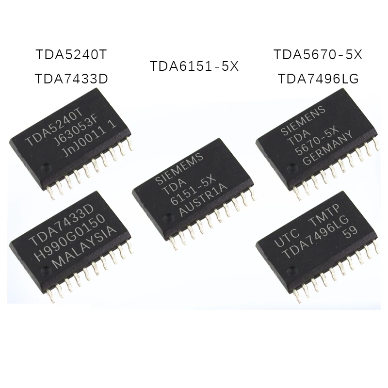 

1PCS TDA5670-5X TDA5240T TDA6151-5X TDA7496LG TDA7433D