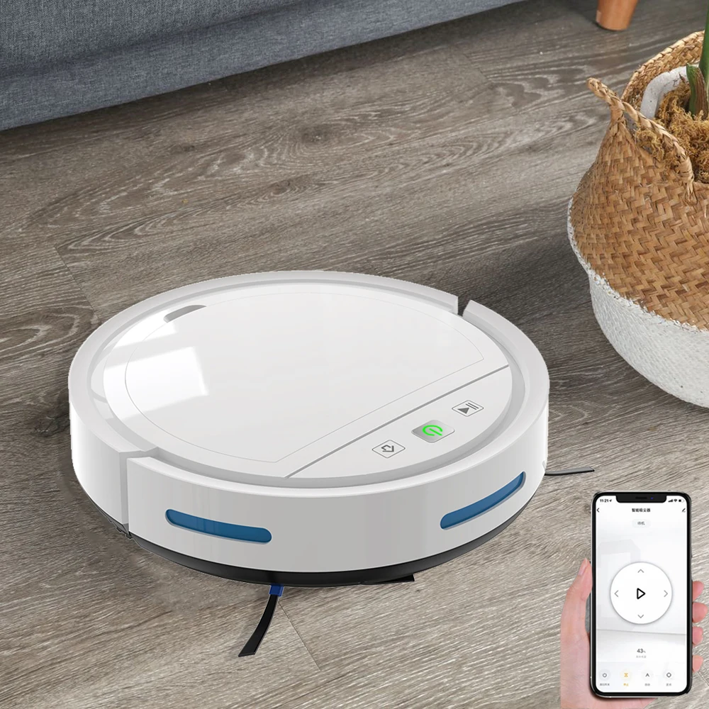 

Робот-пылесос с функцией автоматической зарядки и Wi-Fi, 2000 мАч