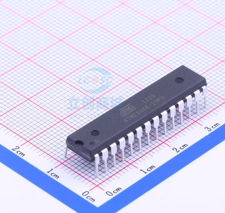 

ATMEGA88-20PU посылка DIP-28 новый оригинальный подлинный микроконтроллер IC чип (MCU/MPU/SOC)