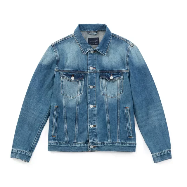 

Новинка Весна 2022, Мужская джинсовая куртка в западном стиле, Стандартный крой, Ретро стиль, 100% хлопок, ВИНТАЖНЫЕ пальто SK1308