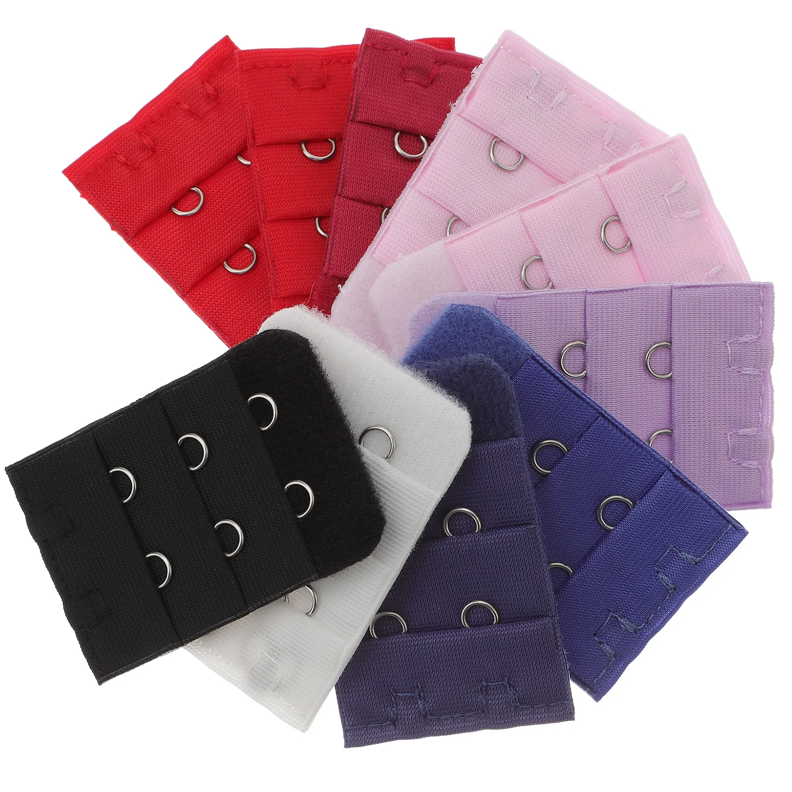 10 PC Extension Buckle Brassiere Extenders Women Hooks Button Women's Lingerie Belts