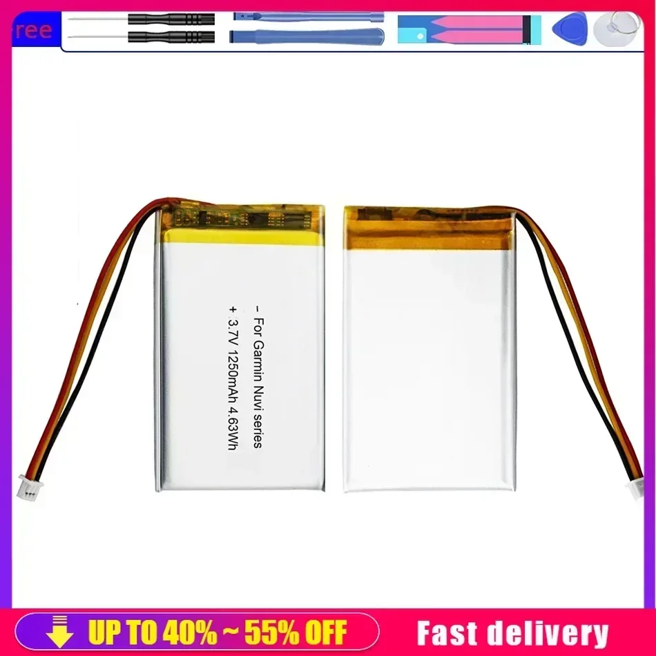 Аккумулятор 1250 мАч для GARMIN Nuvi 200 Вт