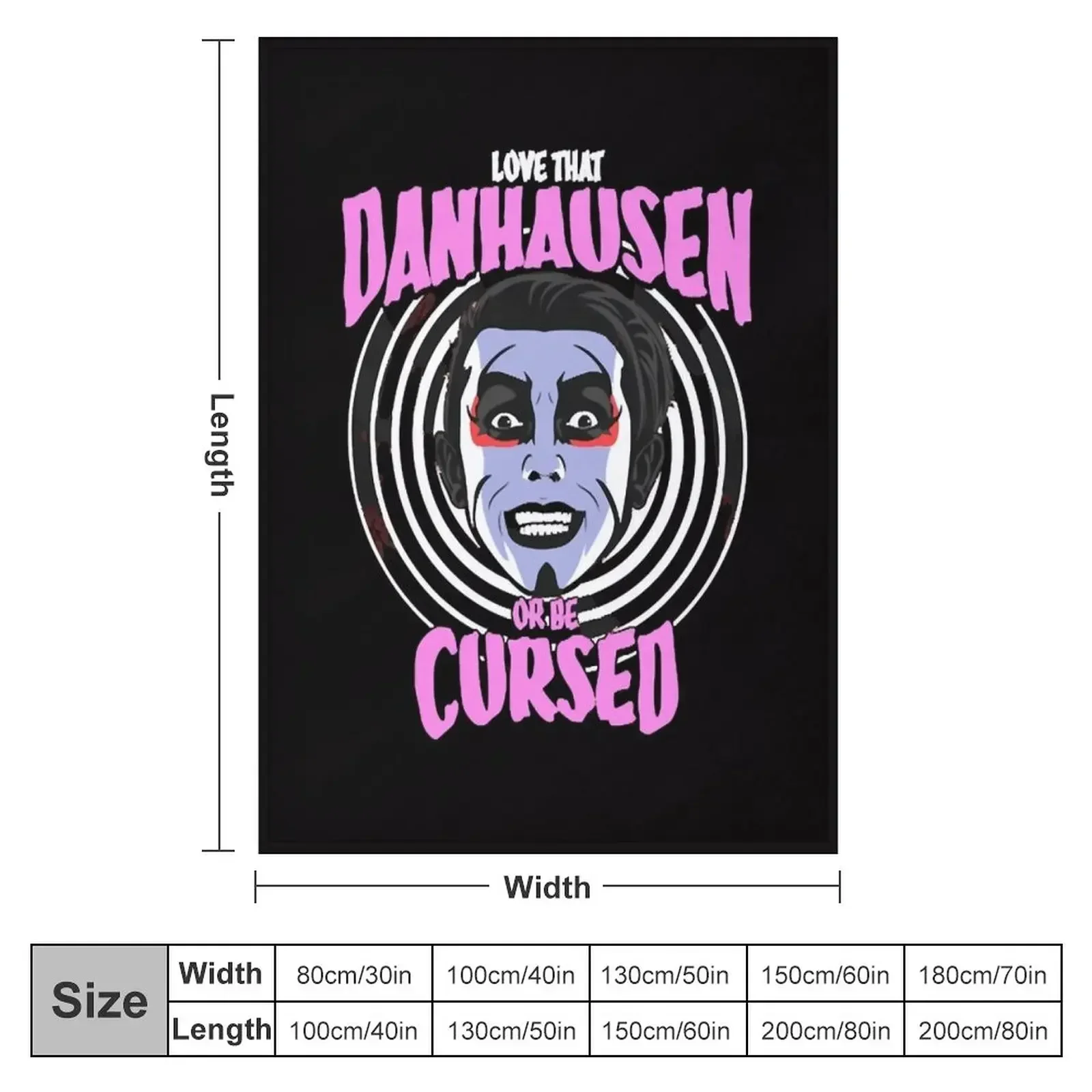 DanHausen Love That Фланелевое одеяло