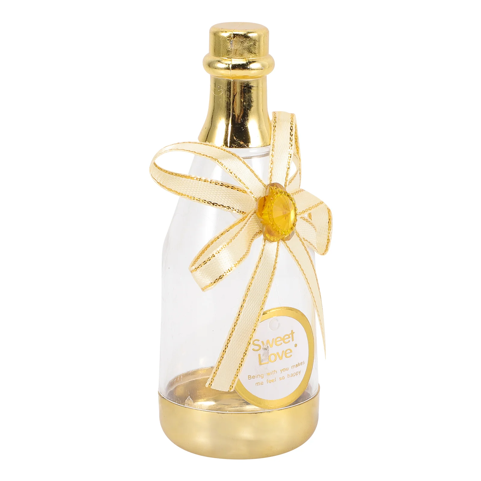 

12 Pcs Candy Storage Bottle Party Clear Container Gift Box Plastic Bride Containers