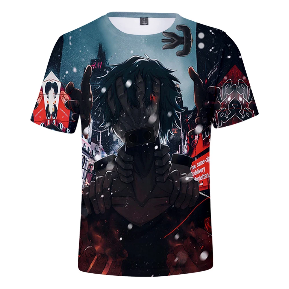 My Hero Academia Shigaraki Tomura 3D весна лето консервативный стиль мужская/женская уличная