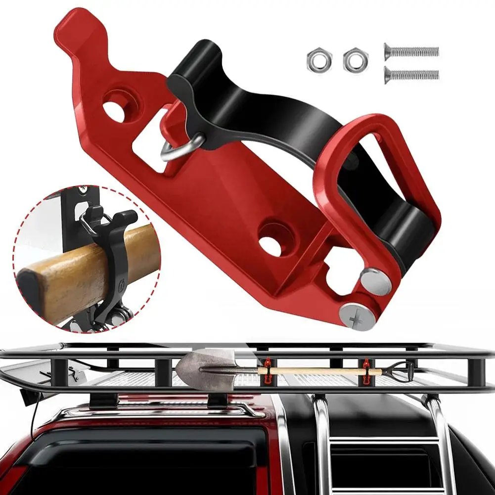 1 шт. резиновый кронштейн из цинкового сплава настенный зажим для лопаты топора