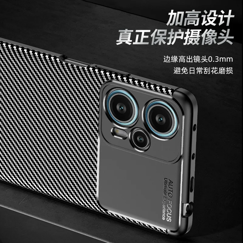 For Xiaomi Redmi Note 12 Turbo Case Cover Redmi Note 12 Turbo Capas Back Shockproof Bumper TPU Cover Redmi Note 12 Turbo Fundas