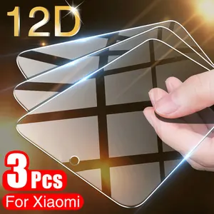 Imported 3PCS Protective Glass For Xiaomi Redmi Note 10 11 12 Pro 5G 9 8 7 8T 9S 11S 10S Screen Protector on 