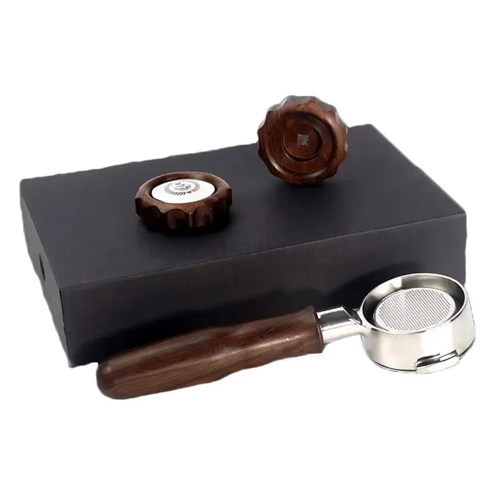 

Coffee Machine DIY Accessories 58MM Bottomless Portafilter Filter Holder Basket for Expobar E61 ECM Rocket Kitchen Bar Supplies