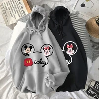disney mickey cartoon mouse women sweatshirts clothing hoodies 2021winter oversize print hooded womencotton harajukuwomen hoodie
