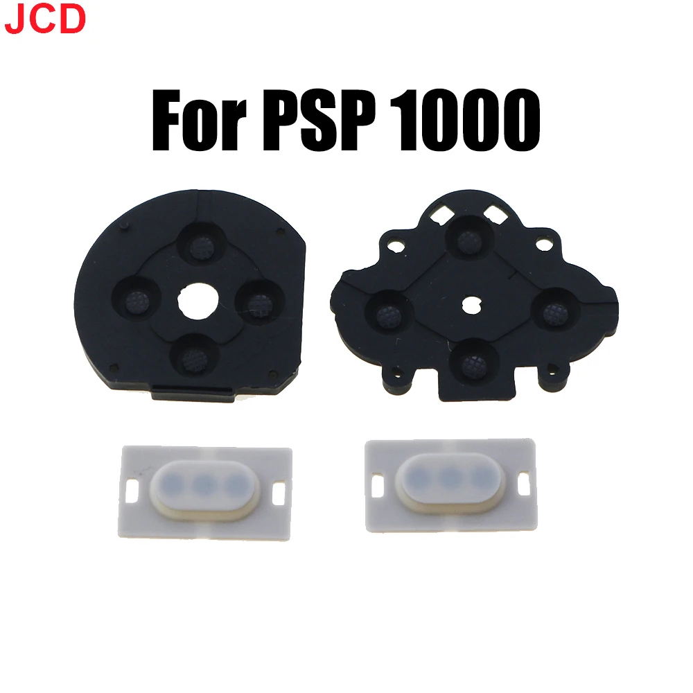

JCD 1 Set Game Console Replacement For PSP 1000 For PSP FAT D Pads Rubber Conductive R L button repair part