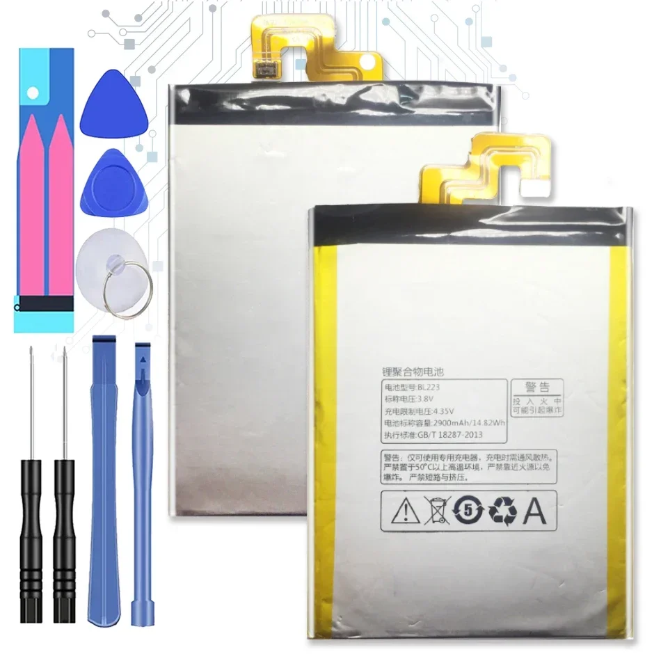 4000 мАч BL223 сменный аккумулятор для Lenovo Vibe Z2 Pro Z2Pro K920 K80 K80M K7