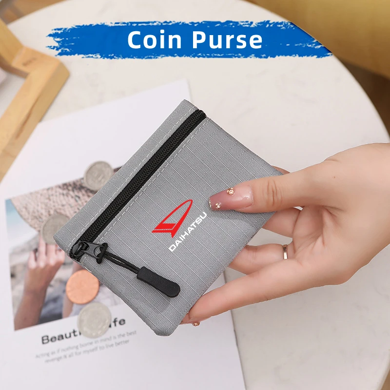 Кошелек для монет кошелек денег ID-карта сумка Daihatsu Terios Sirion Mira Materia Rocky YRV Feroza Charade