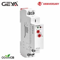 free shipping geya grt8 d true delay off relay without supply voltage acdc12v 240v 1spdt time relay