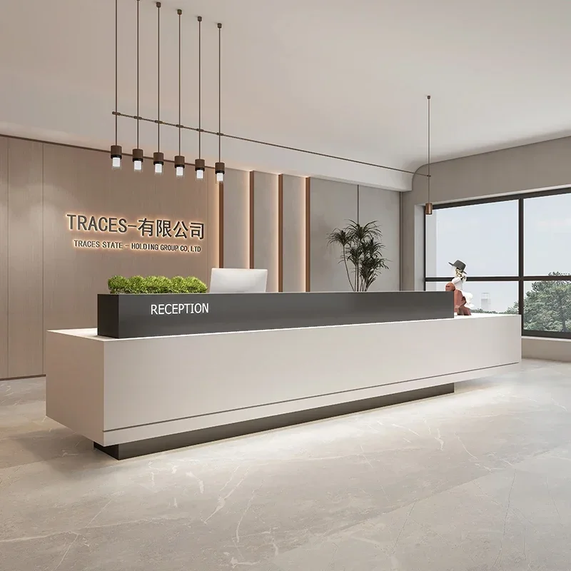 Профессиональная офисная мебель стойка администратора передняя фотостудия