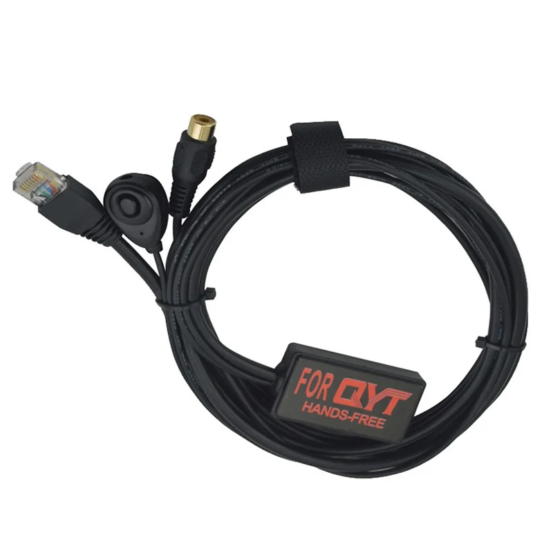 QYT Finger PTT Mic 8Pin Hands-free Headset Microphone for KT-8900 8900R 7900D 8900D 5800 KT-780 980 PLUS BAOJIE BJ-218 Car Radio